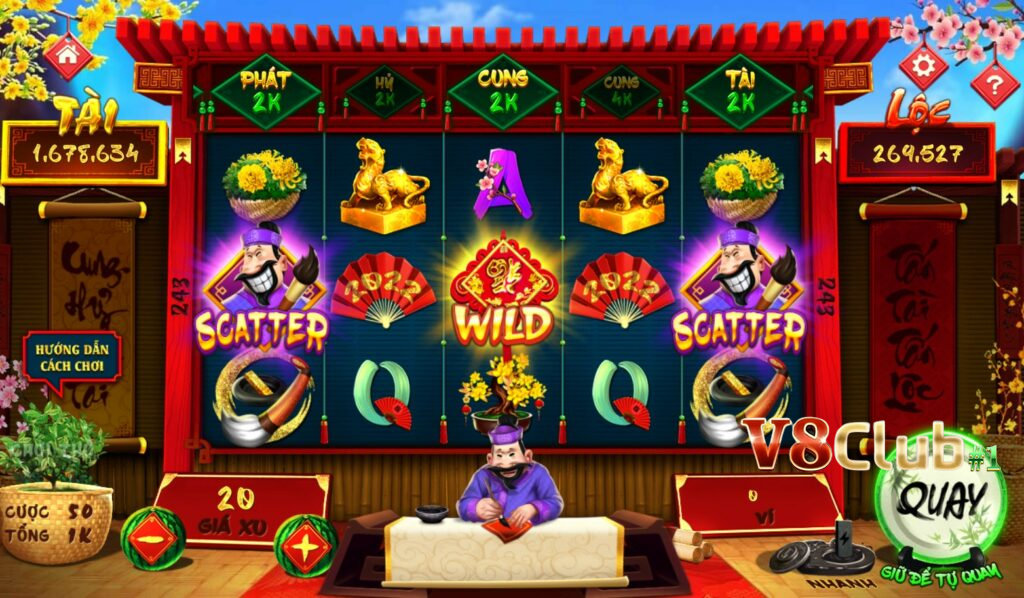 Thầy Đồ là một trong những trò chơi slot đổi thưởng hấp dẫn nhất tại V8Club Thầy Đồ là một trong những trò chơi slot đổi thưởng hấp dẫn nhất tại V8Club